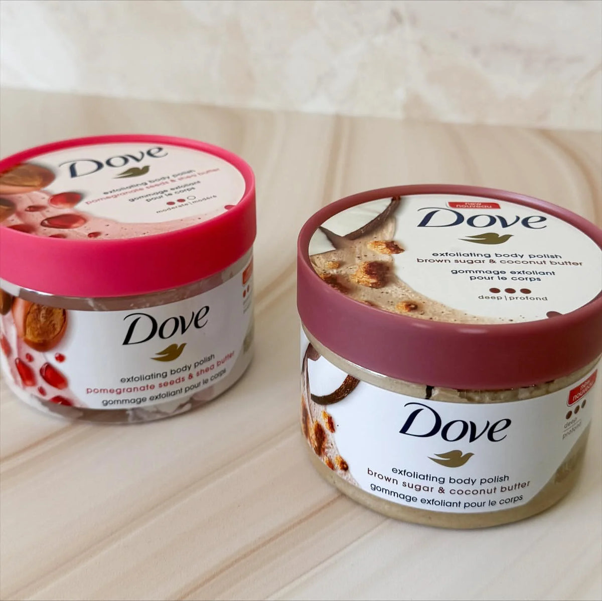HOT DOVE Scrub Cleanses the Skin, Moisturizes, Exfoliates, Removes Dead Skin, and Makes the Skin Smooth and Long-Lasting Fragran