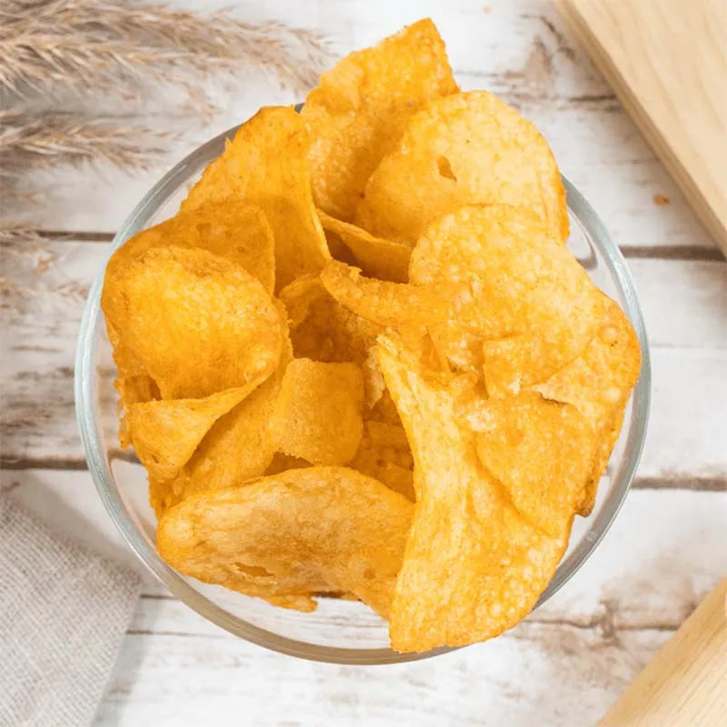 Lay's Potato Chips，Wave Chips 2.29/2.47oz(65/70g)*5 Packs Satisfying Snacks Office Snack Food Sale, Random shipment