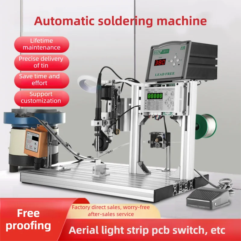 150W 200W Soldering Machine Soldering Station for USB DB/DC head aviation plug motor horn switch Spot Wires Welding Equipment