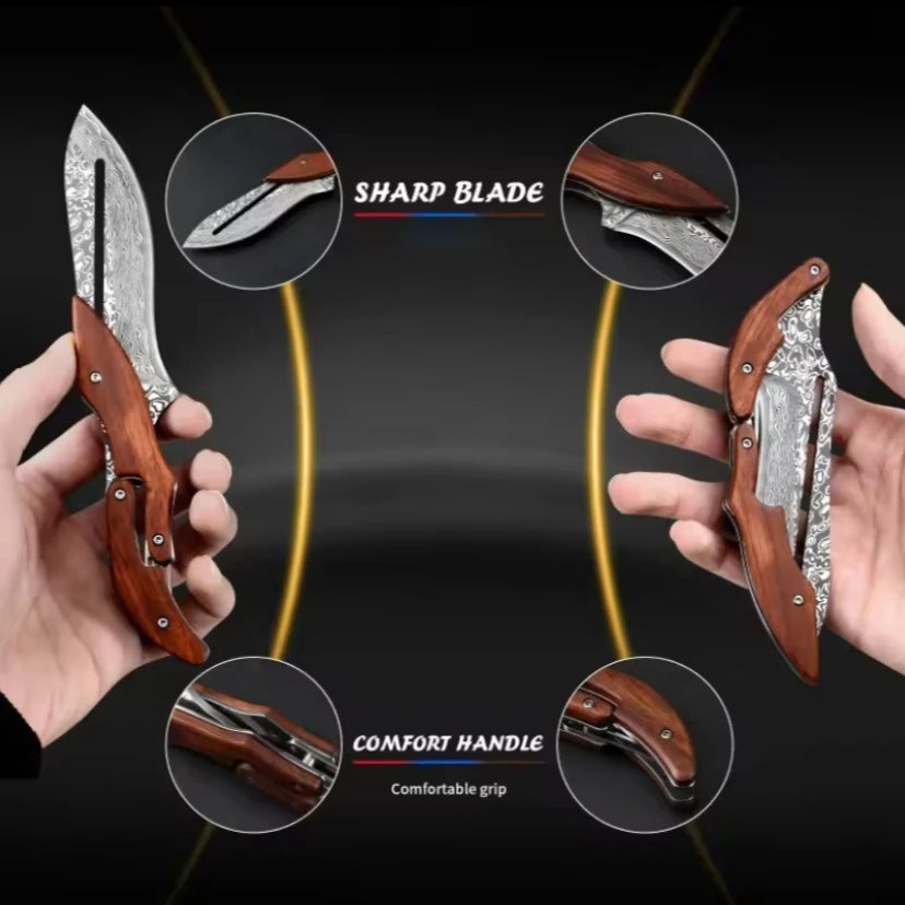 Sharp kitchen knives kitchen cutting tools beautifully designed easy to use equipped with a leather storage bag small in size