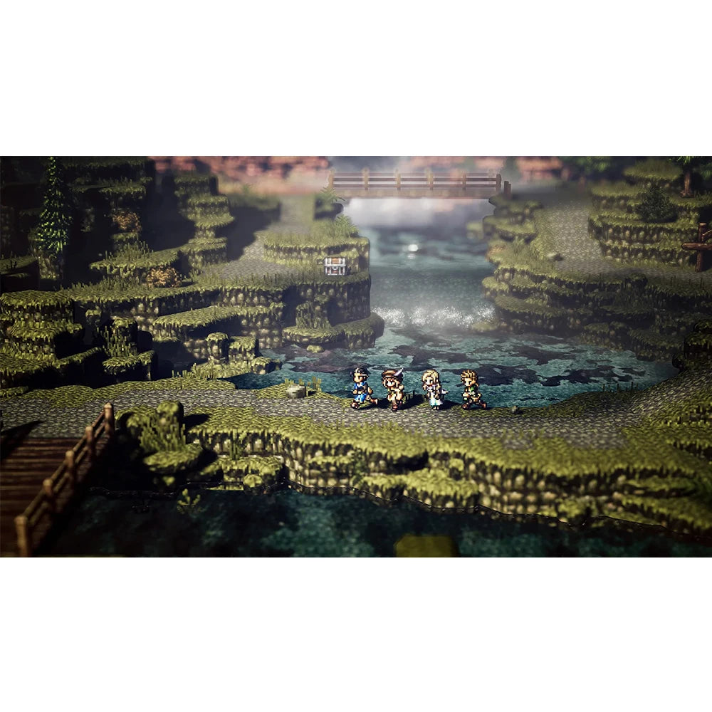 Nintendo Switch 2 Game -OCTOPATH TRAVELER + OCTOPATH TRAVELER II Bundle - Games Physical Cartridge for Nintendo Switch OLED Lite