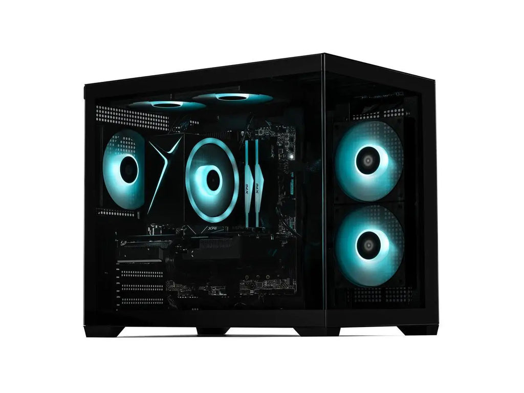 STORMCRAFT Gaming PC SIRIUS Intel Core i5-14400F Intel Arc B570 10GB OC ASROCK – AI Powered 32GB (16Gx2) DDR4 RGB 3200MHz 1TB NVMe SSD 650W PSU Windows 11 Home SI1440FCB-B57N1