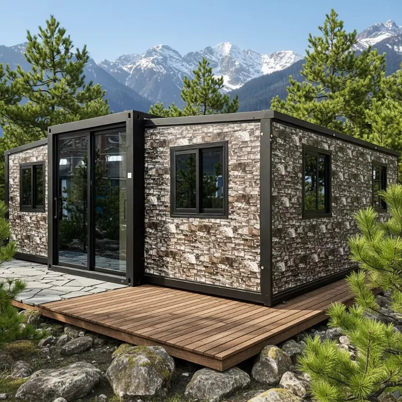 Large Container House 20Ft 40Ft 30Ft Expandable Container Prefabricated House Villa Prefab Luxury Portable Home Casa Contenedor