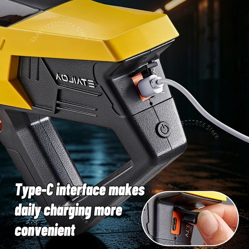 New Full Auto Pulse Water Gun One-Touch Water Absorption Large Capacity Waterproof High Pressure Squirt Gun for Boys Summer