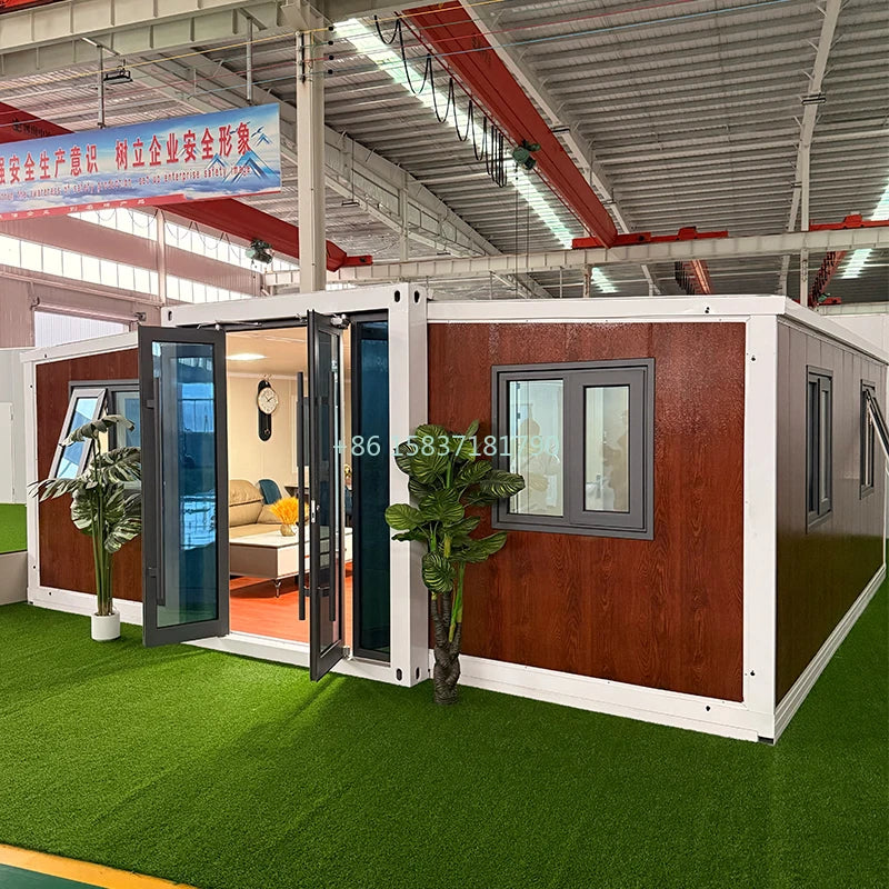 Casa De Container House Modular Prefabricated Tiny Home Greenhouse Container Expandable Mobile Homes Modern Container House