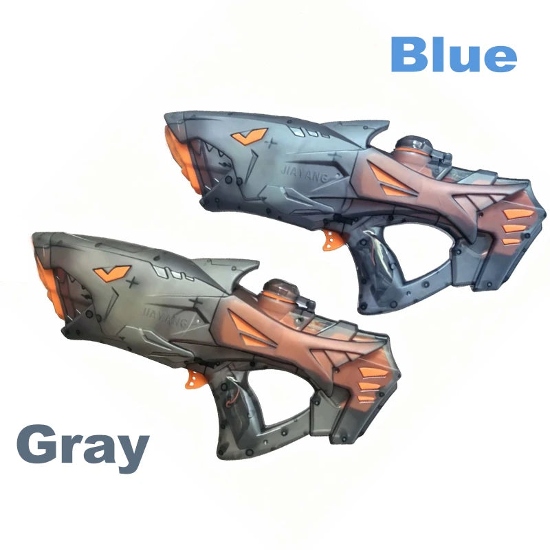 Shark Electric Water Gun Automatic Continuous Firing Squirt Gun  Large Capacity Long Range Shooting Watergun Beach Outdoor Toy