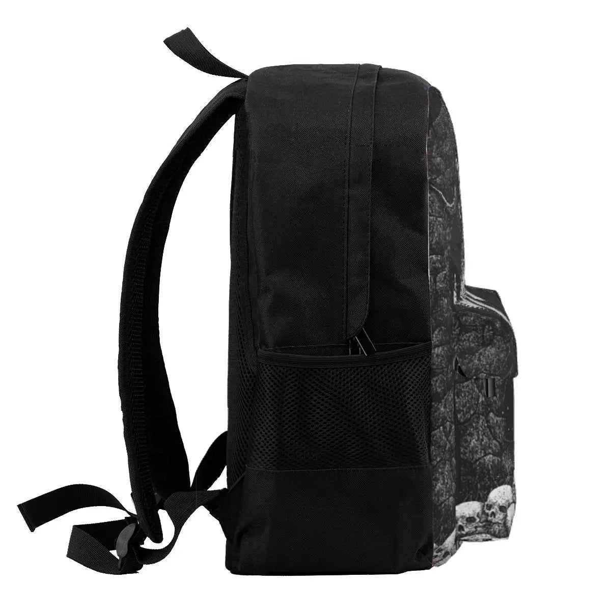 Baphomet Goat Satan Devil Goth Backpack Daypack Large Capacity Boys Girls BookBag School Bag Shoulder Bags for Men Women
