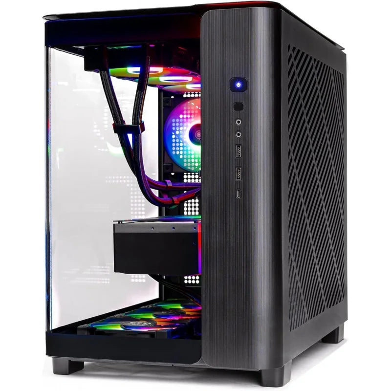 King 95 Gaming PC, Ryzen 7 7700X 4.5GHz, RX 9070 16GB, 2TB Gen4 NVMe SSD, 32GB DDR5 RAM 6000, 850W Gold A