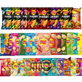 Lay's Potato Chips，Wave Chips 2.29/2.47oz(65/70g)*5 Packs Satisfying Snacks Office Snack Food Sale, Random shipment