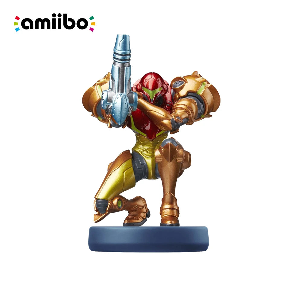 Nintendo Amiibo Figure - SAMUS ARAN - Nintendo Switch Game Console Game Interaction Model for Nintendo Switch OLED Lite