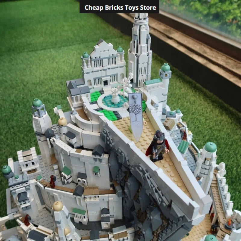 Educational 2026 Assembly 8278pcs DIY  Building Blocks Suitable The City Capital Minas Tirith Model Gifts for Adults Toys A