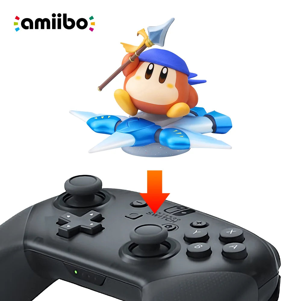 Nintendo Switch Amiibo Figure - Kirby & Starship/Headband Waddle Dee & Wing Star - for Switch Game Console Game Interaction Mode