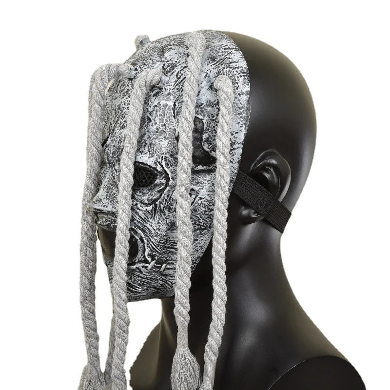 Joey Mask Jordison Band Slip Cosplay Knot Accessories Men Halloween Masquerade Male Scary Full Face Helmet For Disguise Roleplay
