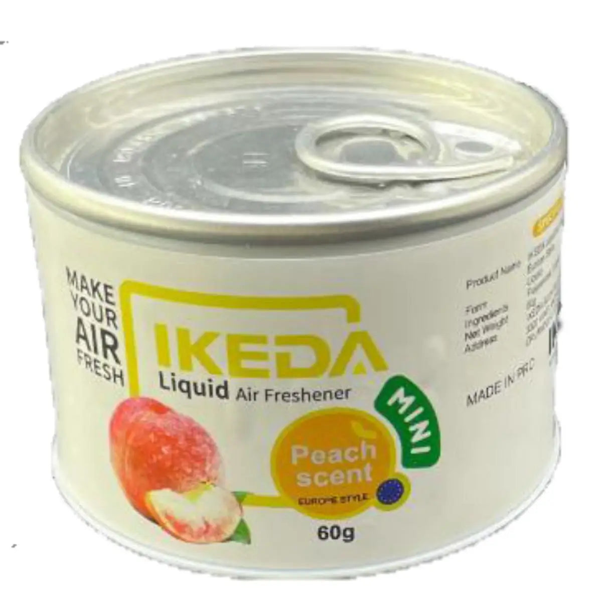 IKEDA 60 grams Vehicle fragrance, Vehicle liquid essence, Long-lasting vehicle air freshener, Powerful indoor household fragranc