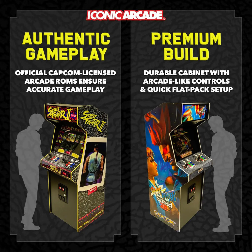 Street Fighter Alpha 2 XT - Home Arcade Machine for Game Room, Man Cave, and Family Entertainment, Custom