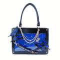 Dark Style Maze Butterfly Ita Bag Tote Shoulder Handbag for Women Goth Harajuku Casual Purse
