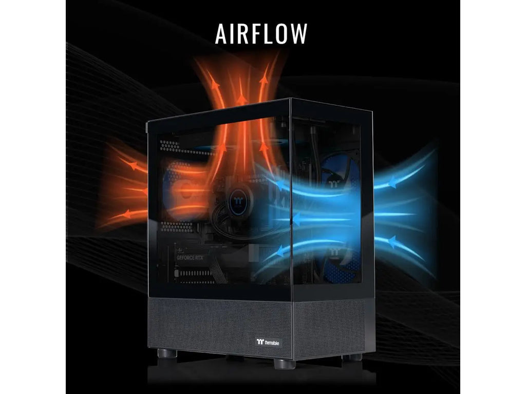 Thermaltake Gaming Desktop Pc Ne I1460Tg-V170B Intel Core I5-14600K 32Gb Ddr5 1Tb Ssd Geforce Rtx 5060 Ti