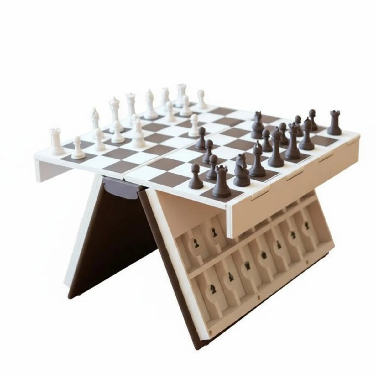 Letter Brainteaser Game Board Game Educational Portable Letter Brainteaser Game Set Book Shaped Game Case Vocabulary Building
