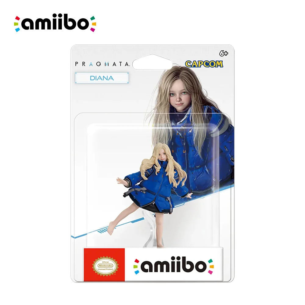 Nintendo Amiibo Figure - Diana - PRAGMATA series - for Nintendo Switch Console Game Interaction Model