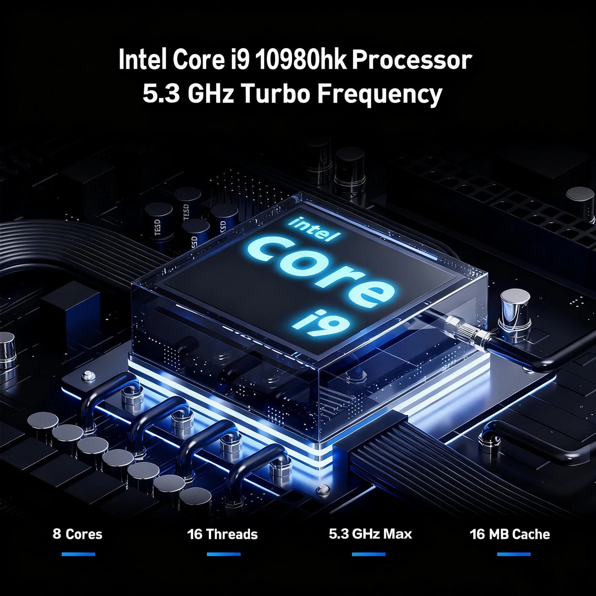 15.6" Laptop Computer Intel Core I9 10980HK 9900U Windows 11 16GB RAM 1TB 2TB SSD Portable Gaming Laptops Computer Notebook PC