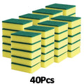 10-60Pcs Highly Absorbent Double-sided Sponges Nano Emery Magic Clean Pot Rust Stains Sponge Cleaning Brush Car Detailing Tools