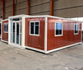 Customized Prefabricated Container House, Modular Expandable Homes, Mobile Tiny House, Office Cabin, Disaster Relief Housing Fol