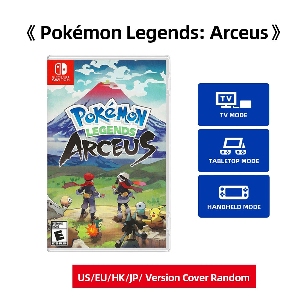 Nintendo Switch Game Deals - Pokemon Legends Arceus /Shield/Sword/Mystery Dungeon/ Let’s Go , Pikachu Game Card