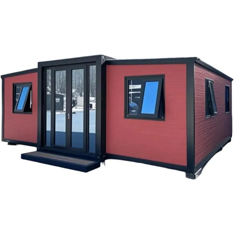 Easily Assembled Container House 20ft Mobile Container Home Villa Contemporary Coastal Rural Self-Built Container House for US