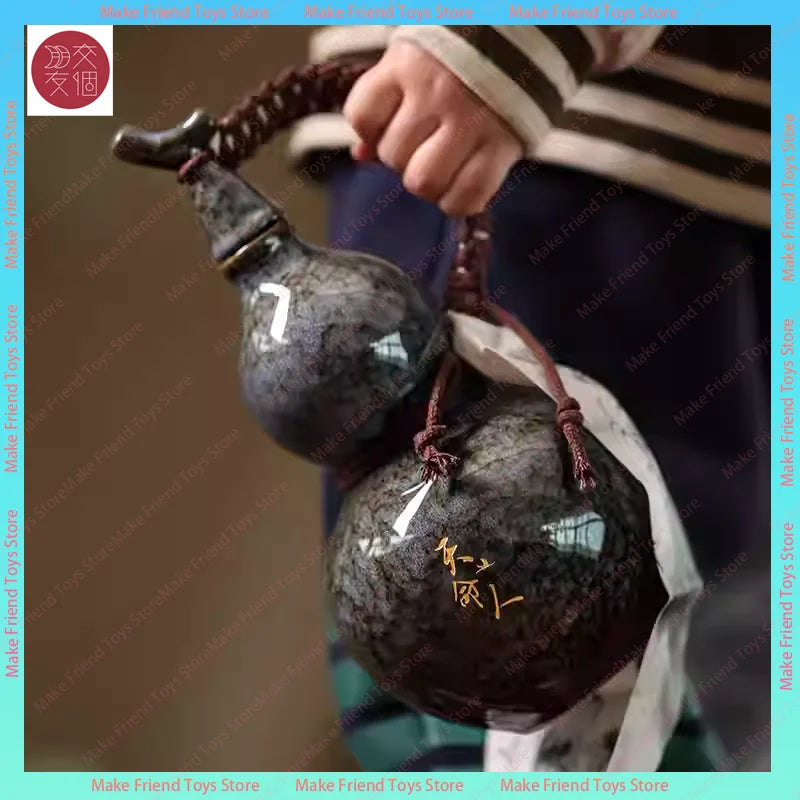 800ml Wukong Bottle Gourd Ceramic Cup Destiny Of Heaven Net Bag Wine Gourd Set Diagonally Across The Hot Water Kettle Ancient