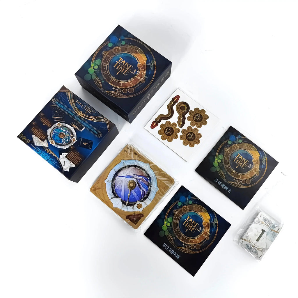 Board Game Take Time, Happy Party Night Card Game, Strategy Planning Game, Holiday Present for Friends, Group Play