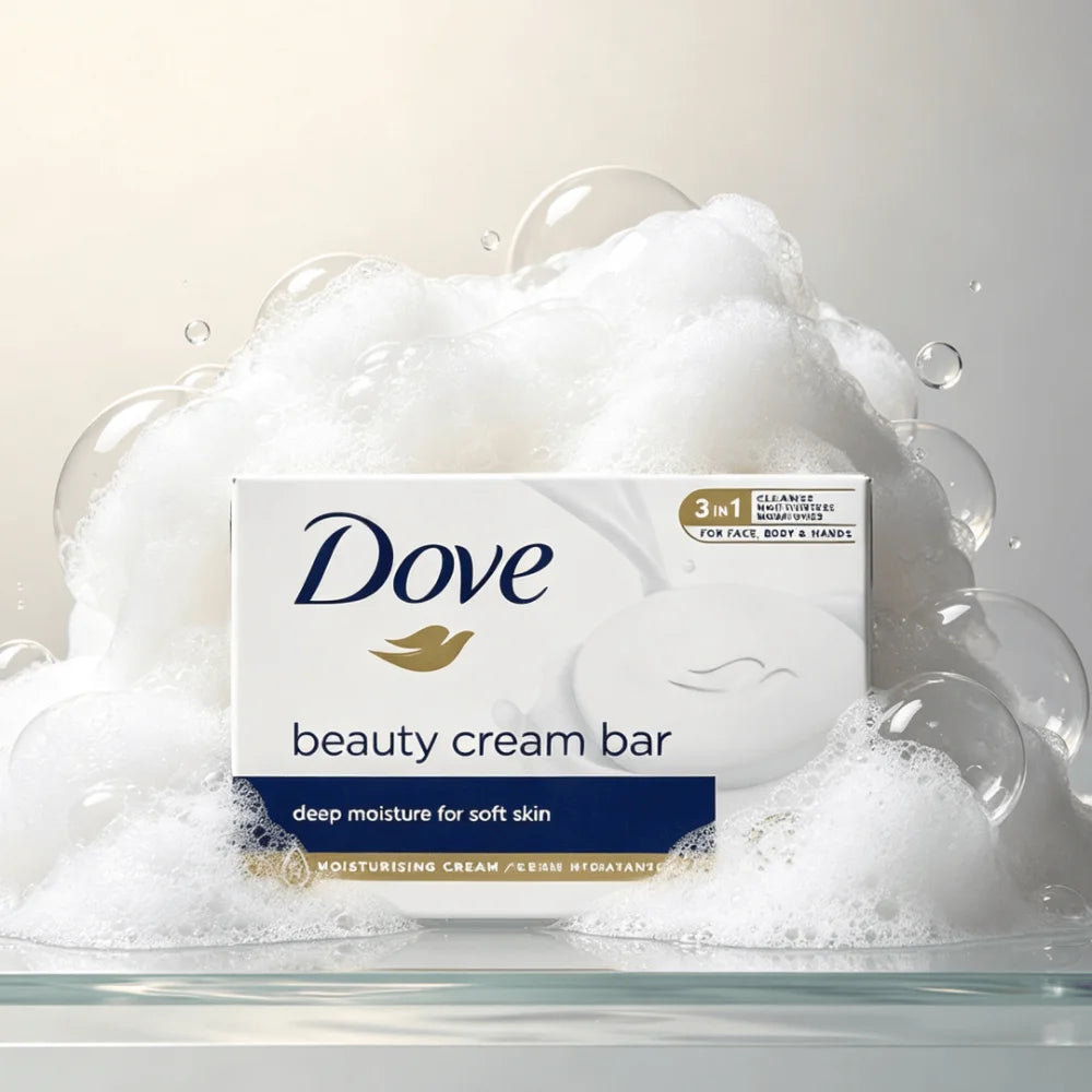 Dove Body 135g Nourishing Cleansing Soap Natural Handmade Soap Moisturizing Skin Improve Dullness Soap Oil Control Exfoliator