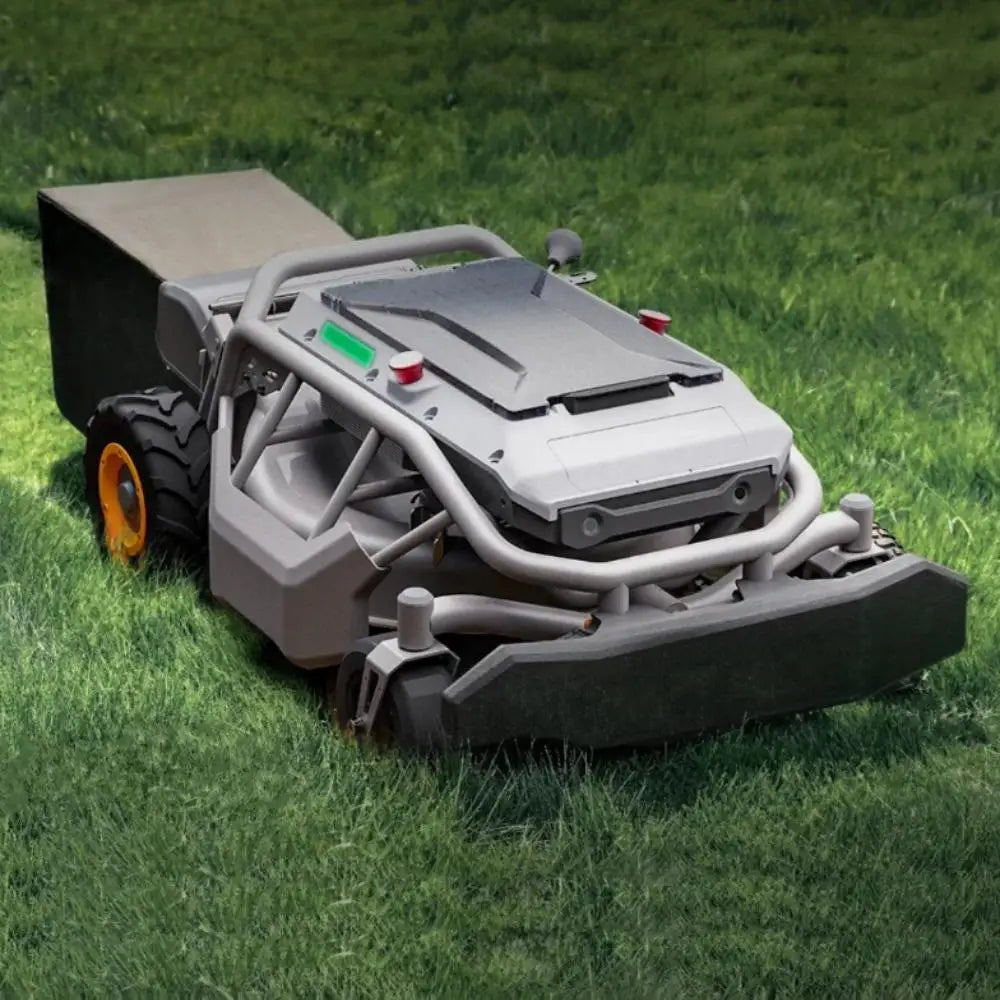 Customized Remote-Control Robotic Lawn Mower with Sensor Slope Control S1 2WD 21'' Battery Suitable for Farm Lawns