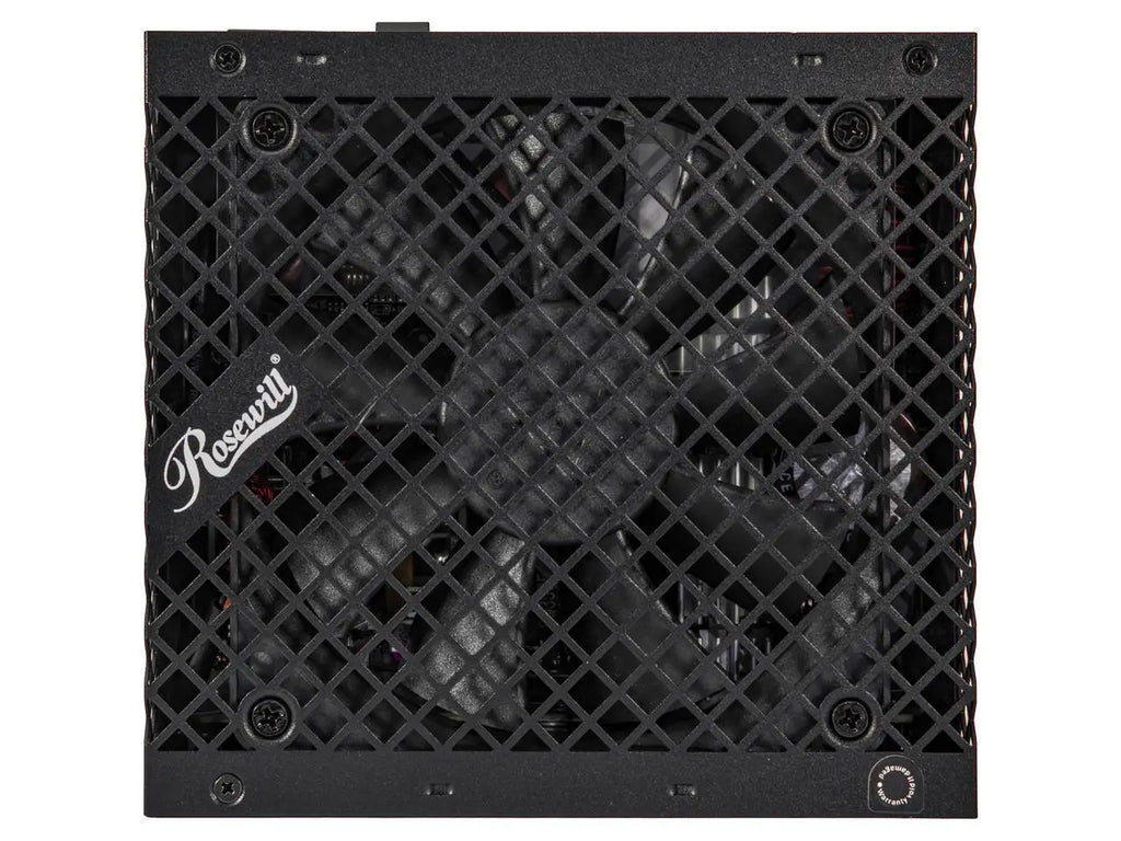 Rosewill VMG 850W 80+ Gold, ATX 3.0 & 3.1 Compatible, Full Modular Low-Noise Power Supply, PCIe 5.1 12V-2x6 Connector, 100% Japanese Electrolytic Capacitor, 120mm FDB Silent Fan - VMG850