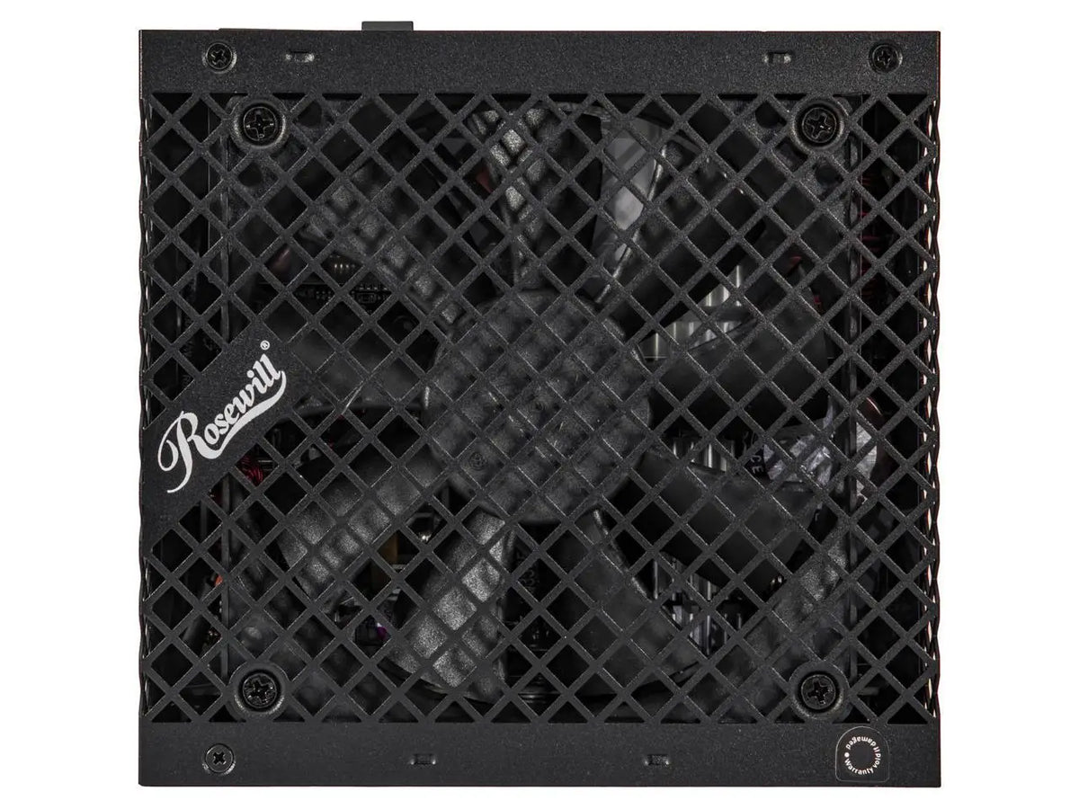Rosewill VMG 850W 80+ Gold, ATX 3.0 & 3.1 Compatible, Full Modular Low-Noise Power Supply, PCIe 5.1 12V-2x6 Connector, 100% Japanese Electrolytic Capacitor, 120mm FDB Silent Fan - VMG850