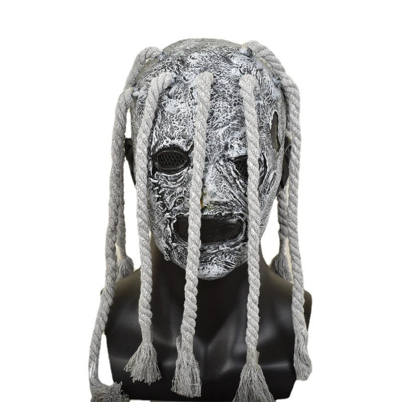 Joey Mask Jordison Band Slip Cosplay Knot Accessories Men Halloween Masquerade Male Scary Full Face Helmet For Disguise Roleplay