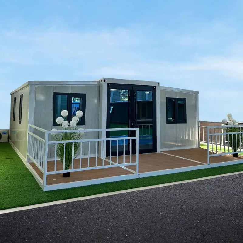 Prefabricated Container House 36㎡ Modern Portable Folding Tiny Home 2/3 Bedroom Modular Luxury Expandable Container House for US