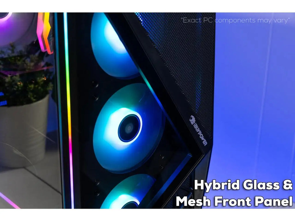 iBUYPOWER Slate Gaming PC Desktop - Intel Core i9 14900F, NVIDIA GeForce RTX 5070 12GB, 32GB DDR5 RGB RAM, 1TB NVMe SSD