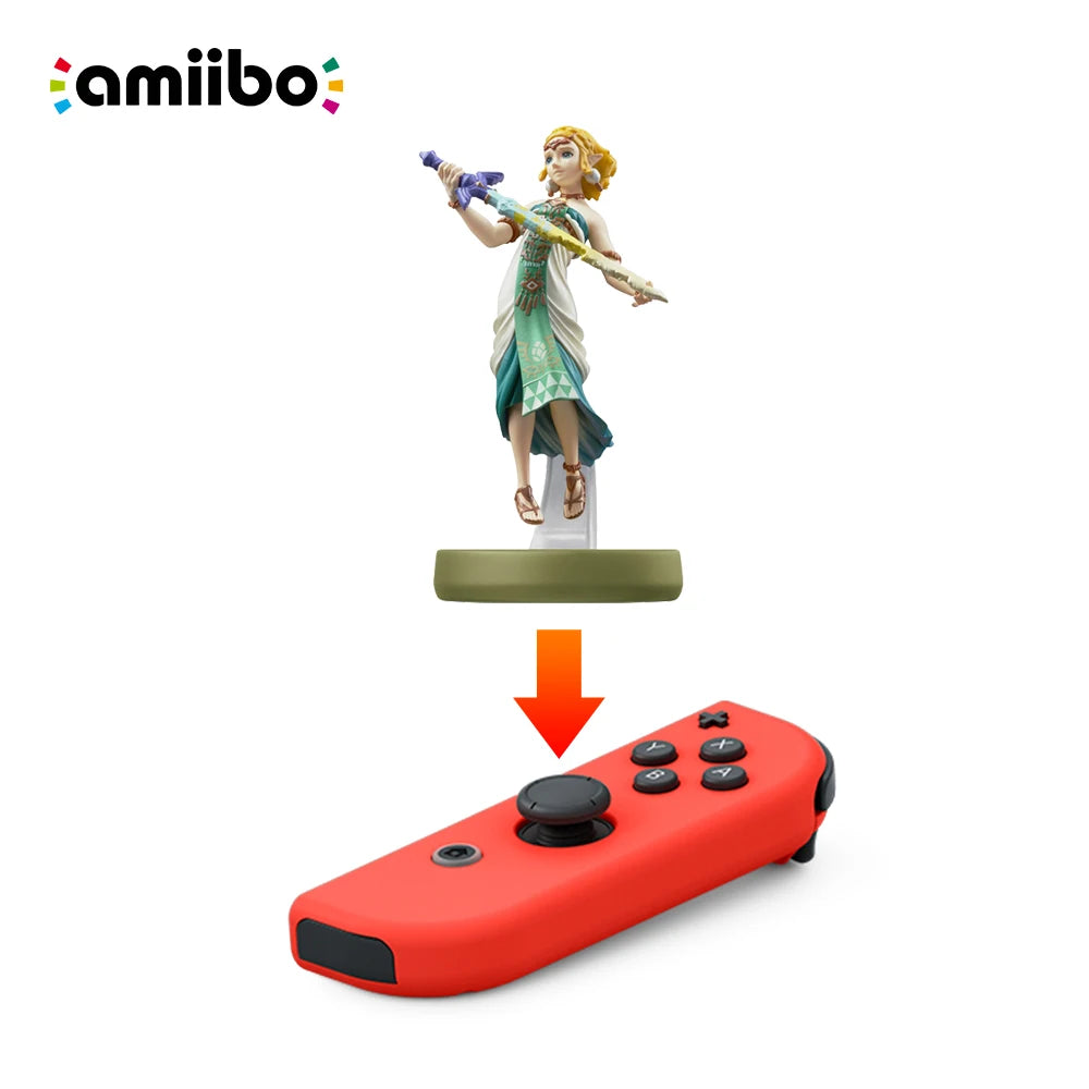 Nintendo Amiibo Figure - The Legend of Zelda: Tears of the Kingdom - Zelda - for Nintendo Switch Console Game Interaction Model