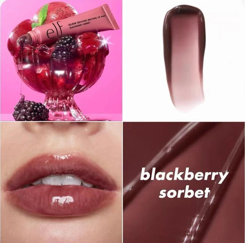 Elf Putty Blushcream Blush Balm in Pink Tones Bora Bora Matte Pearlescent and Shimmering Lip Glaze for Moisturizing Lips Makeup