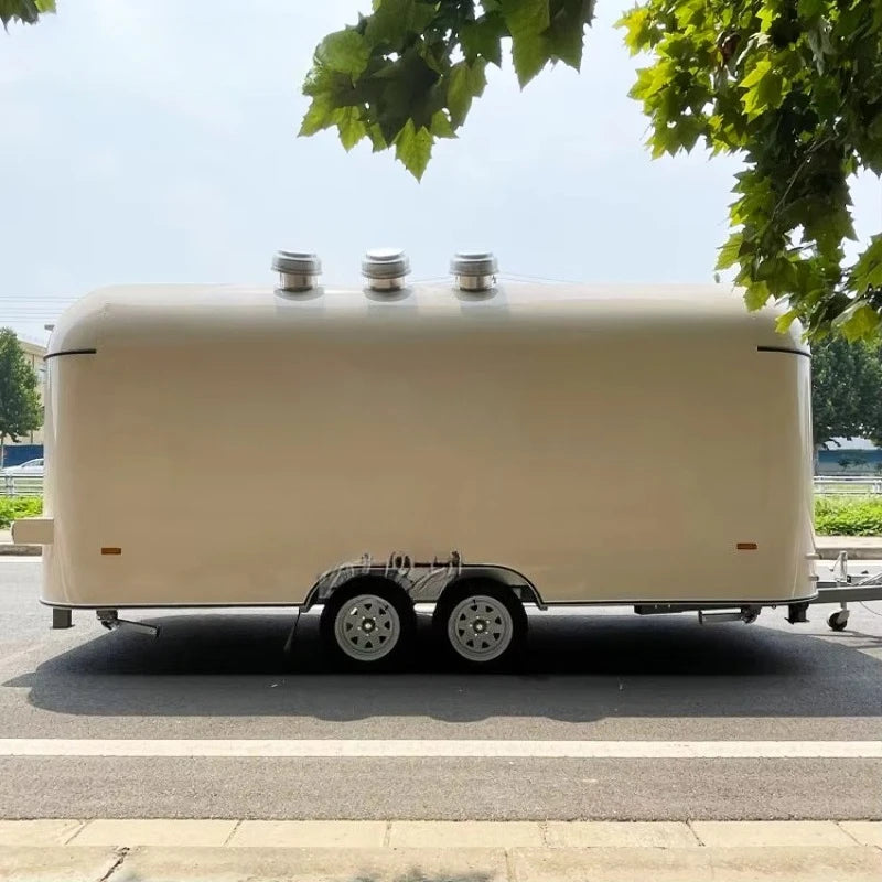 Fulai Remolque Food Truck Taco Ice Cream Truck Mobile Catering Hot Dog Burger BBQ Food Trailer with Full Kitchen Equipments