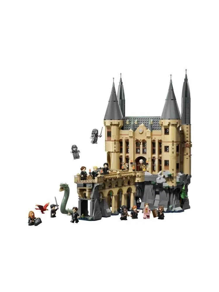 New European castle building blocks for 2026, suitable for home living room decoration and holiday gift giving