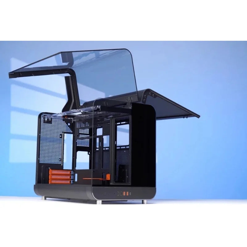 New Design Desktop Gamer Case TYPE-C Interface Supports ATX/MATX Tower With Stock