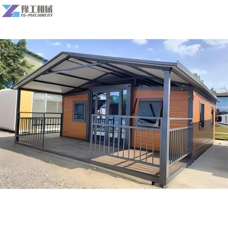 Low Cost Container House Tiny Living Homes Prefabricated Prefab Container House Coffee Shed Garage Tiny House Container for US