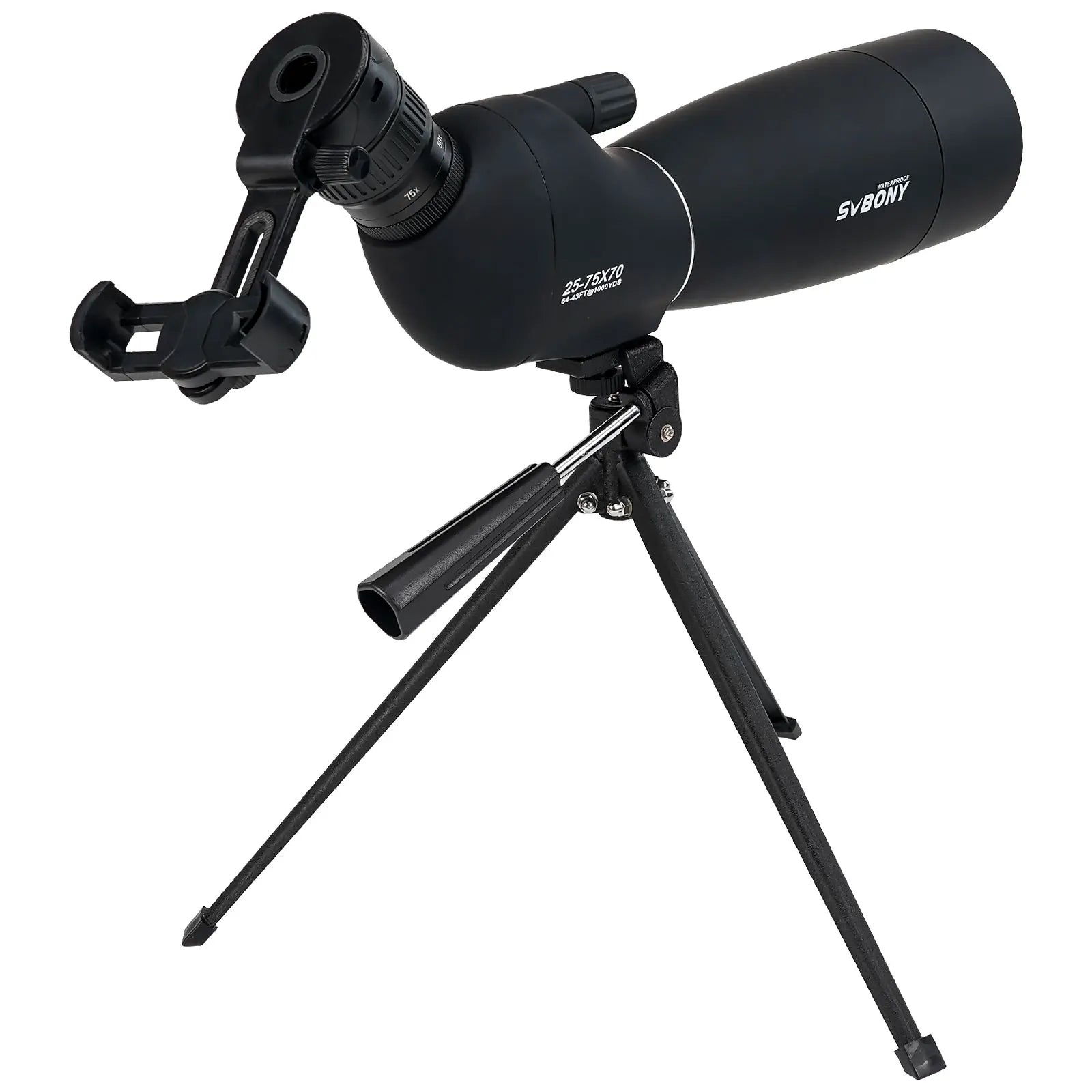 Svbony SV28plus 50/60/70mm Spotting Scope Powerful Zoom Telescope Long Range PORRO Prism Suit Archery Target Shooting Camping