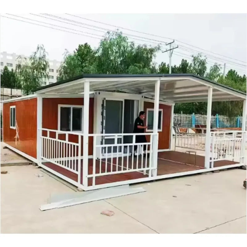 Container House Mobile House Double-wing Folding House Stylish Compact Expandable Waterproof Modern Modular Hot Sale