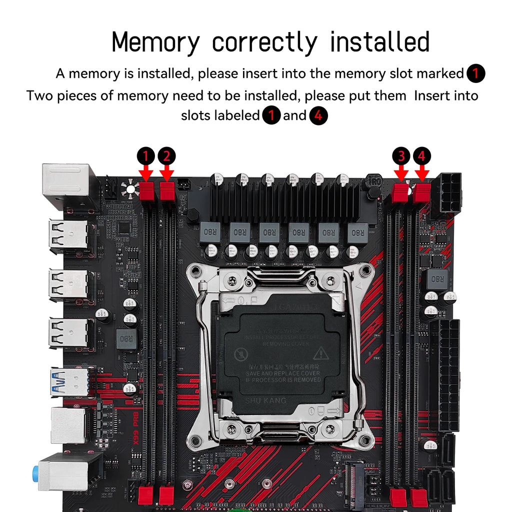 MACHINIST X79 Motherboard LGA 2011 Support DDR3 Memory Dual Channel And Xeon E5 Processor PCI-E NVME M.2 USB2.0 SATA3