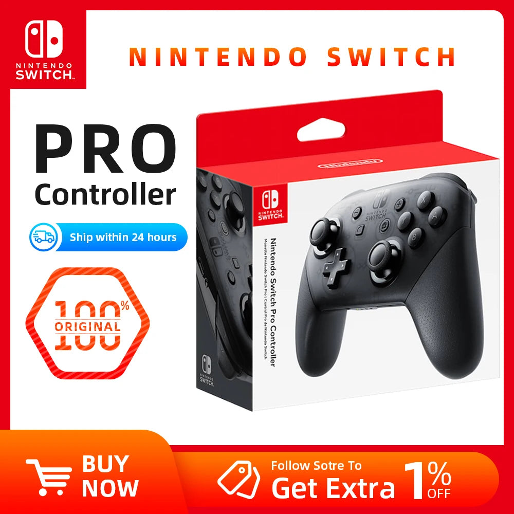 Nintendo Switch Pro Controller Bluetooth 3.0 and Build in NFC Wireless Game Controller motion controls HD rumble Amiibo