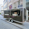 Food Trucks Mobile Kitchen Fully Equipped Customized Mobile Catering Juice Beer Bar Concession Food Trailer
