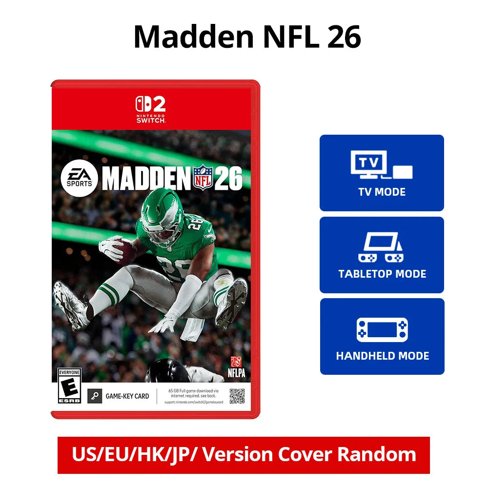 Nintendo Switch 2 Game Deals - EA SPORTS Madden NFL 26 - 100% Original Physical Nintendo Game Card NS2