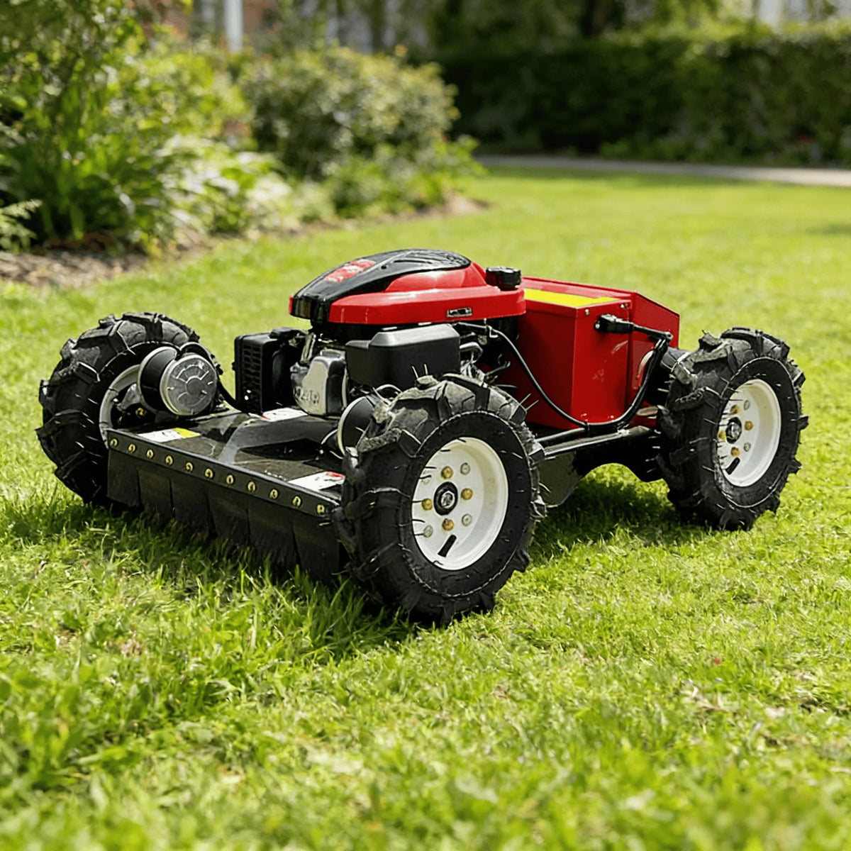 Landscaping Garden Machinery 100% Remote Control Reel Mower Lawn Mower Garden Crawler Grass Cutter Lawn Mover